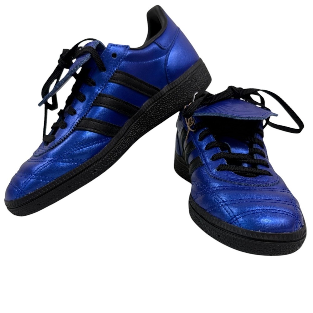 adidas Handball Spezial W Womens 7.5 Lucid Blue Black Sneakers JH5602 NWT No Box